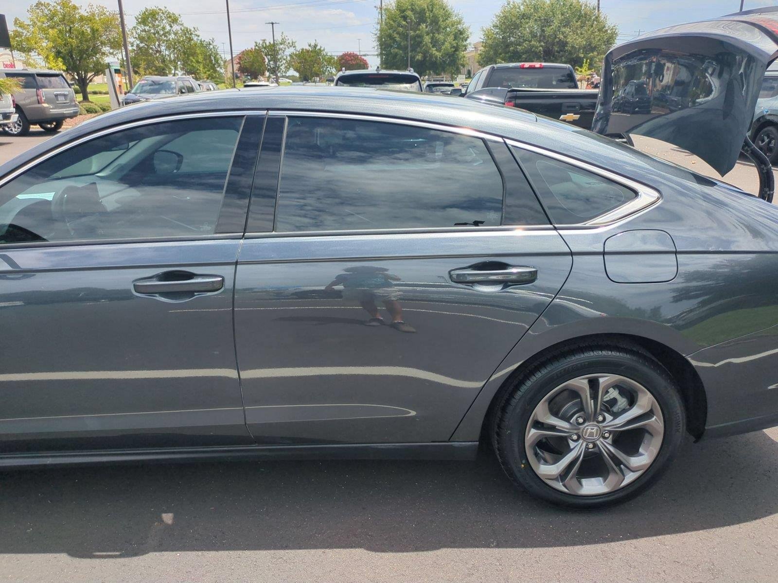 Used 2023 Meteorite Gray Metallic Honda EX image 32