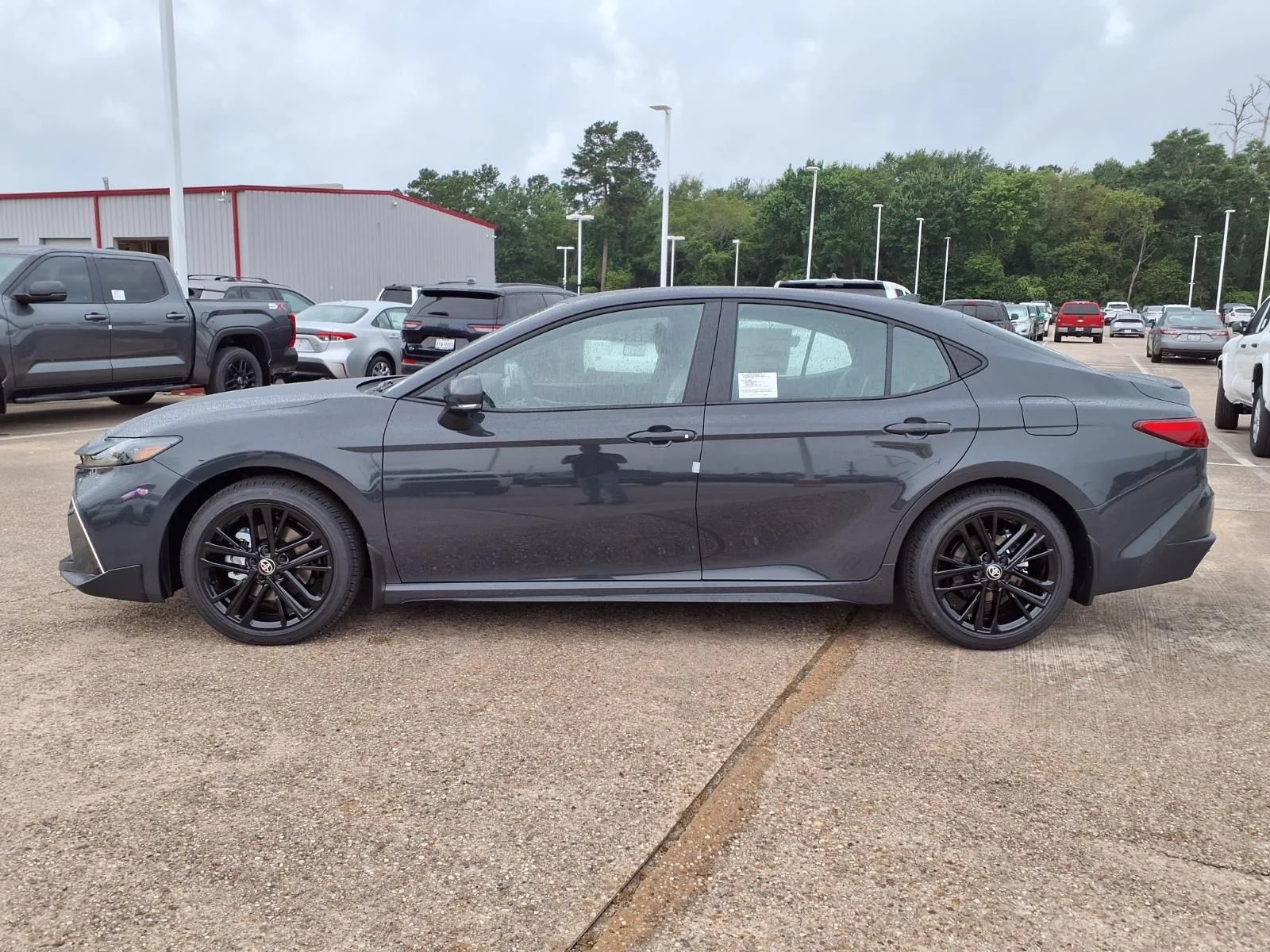 New 2026 Black Toyota SE image 8