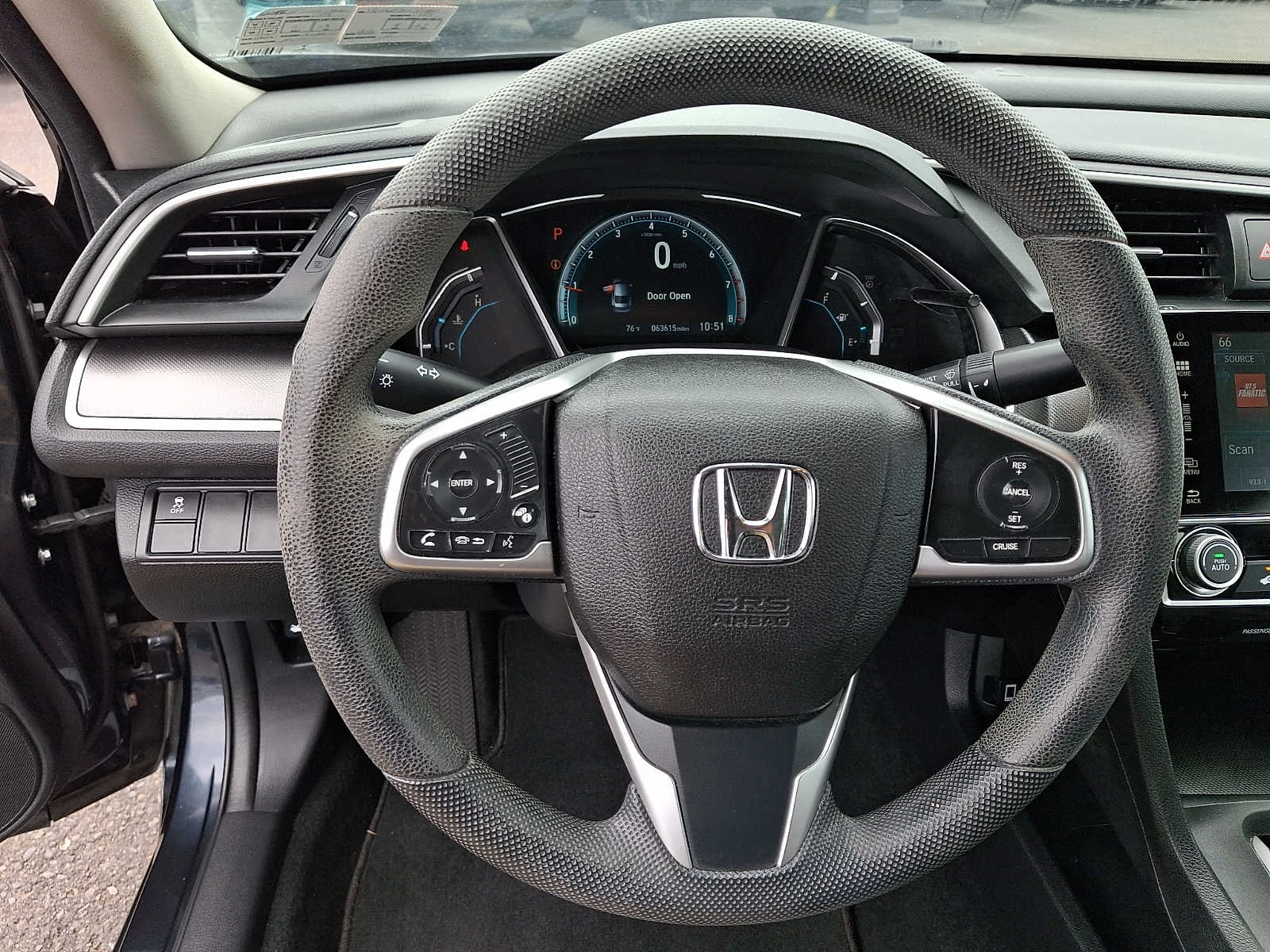 Used 2017 Modern Steel Metallic Honda EX image 19