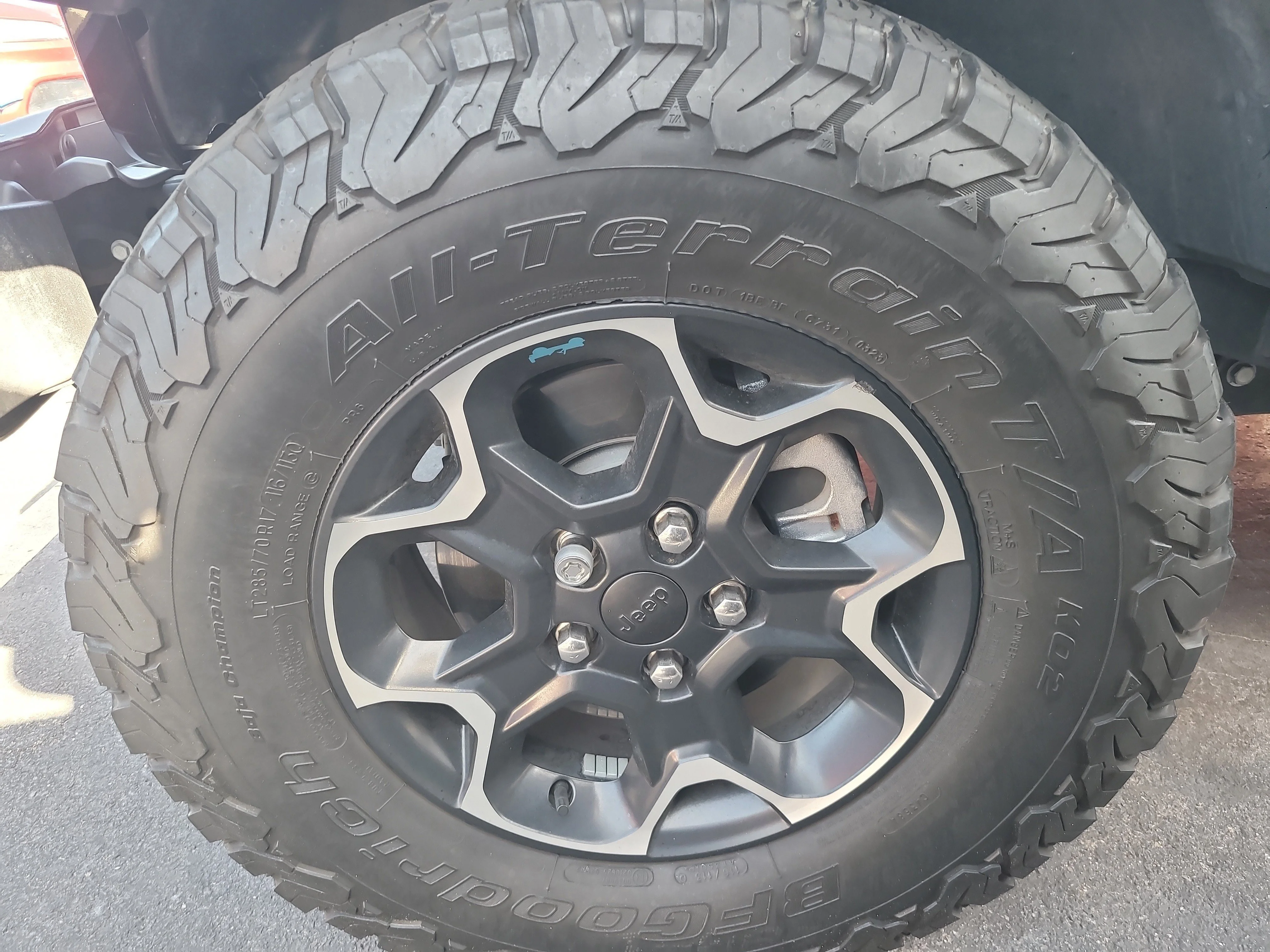 Used 2023 Black Clearcoat Jeep Rubicon image 8