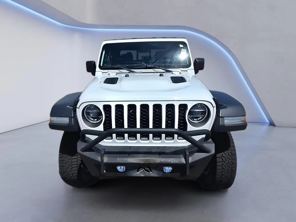 Used 2020 Bright White Clearcoat Jeep Rubicon image 8
