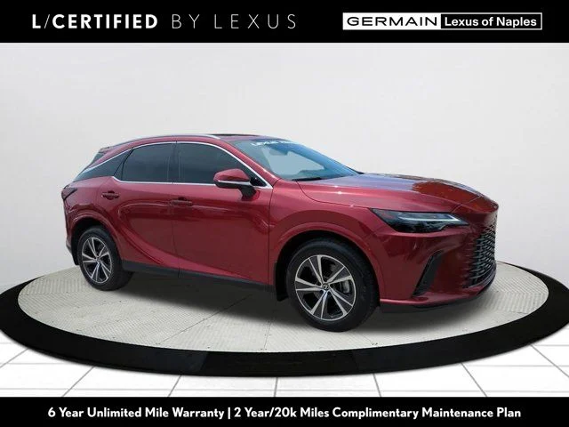 Certified Used 2023 Red Lexus 350 Premium image 1
