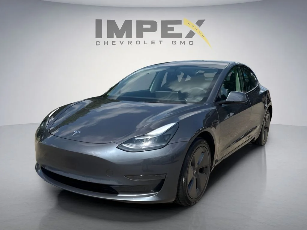 Used 2023 Gray Tesla Base image 1