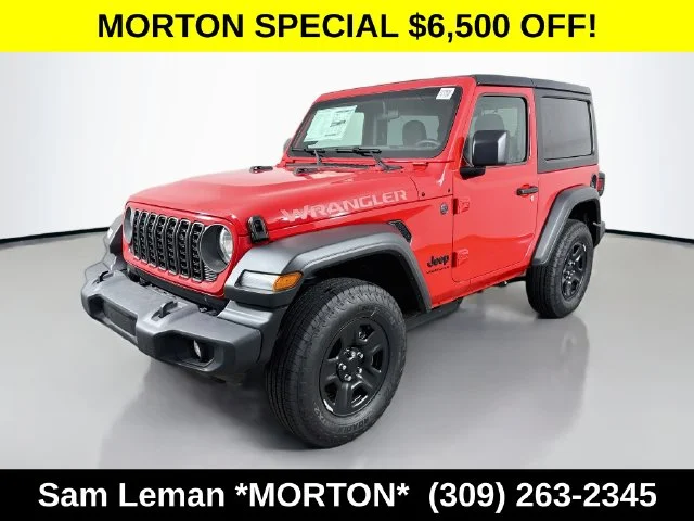 New 2026 Red Jeep Sport image 3