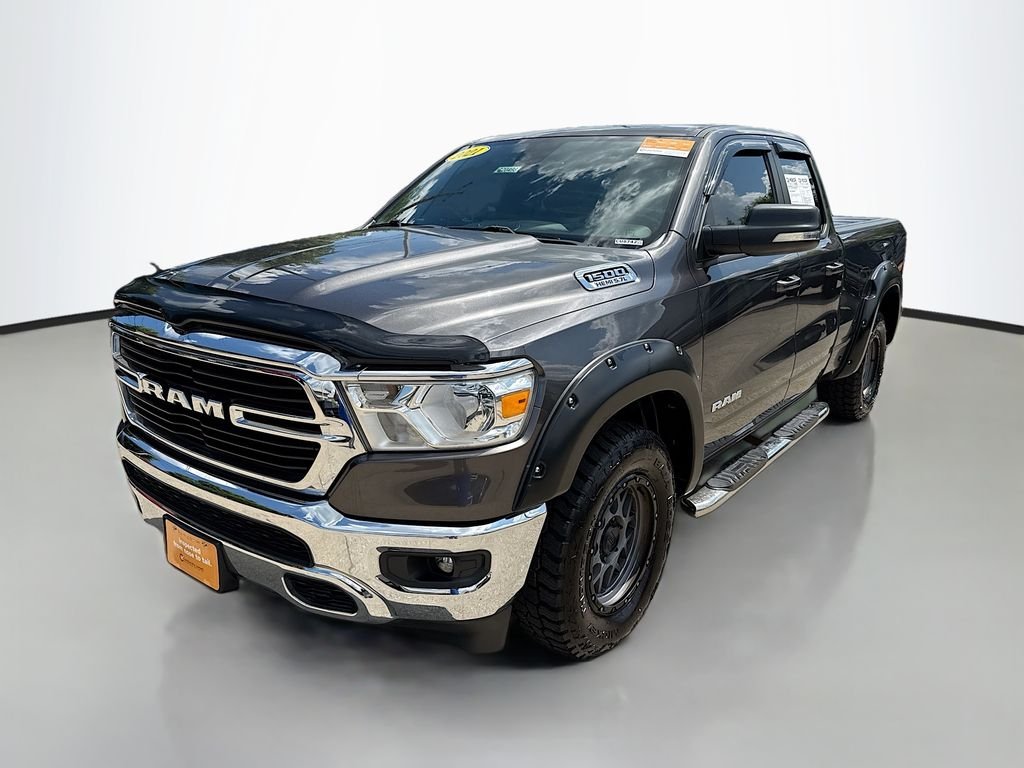 Used 2021 Granite Crystal Metallic Clearcoat Ram Big Horn image 4