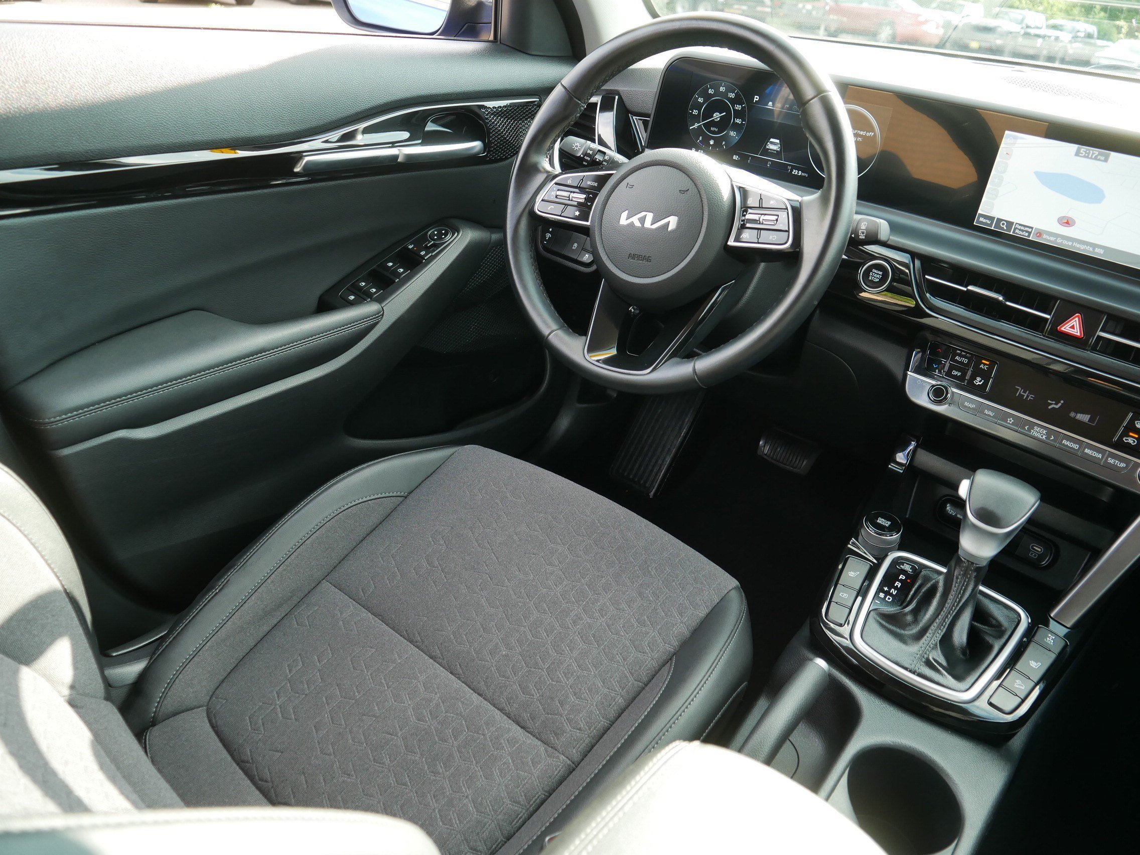 Used 2024 Neptune Blue Kia S image 9