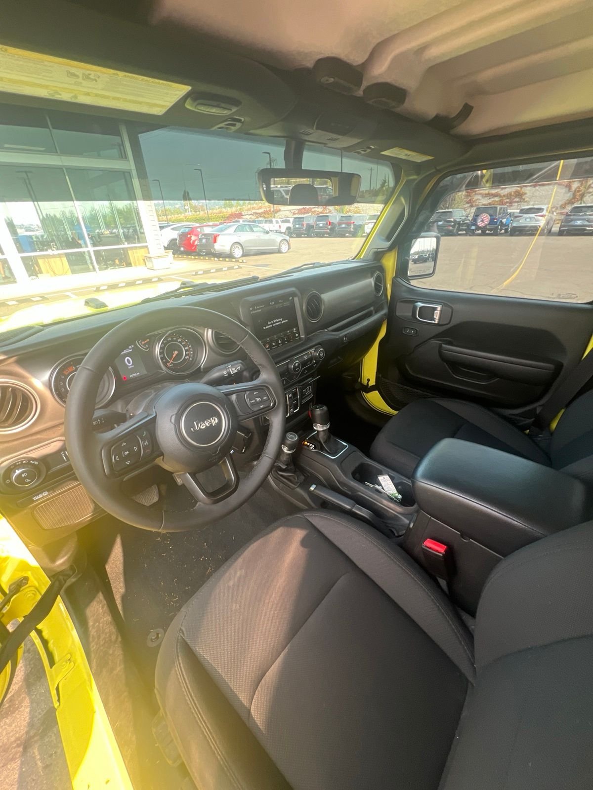 Used 2023 High Velocity Clearcoat Jeep Sport S image 7