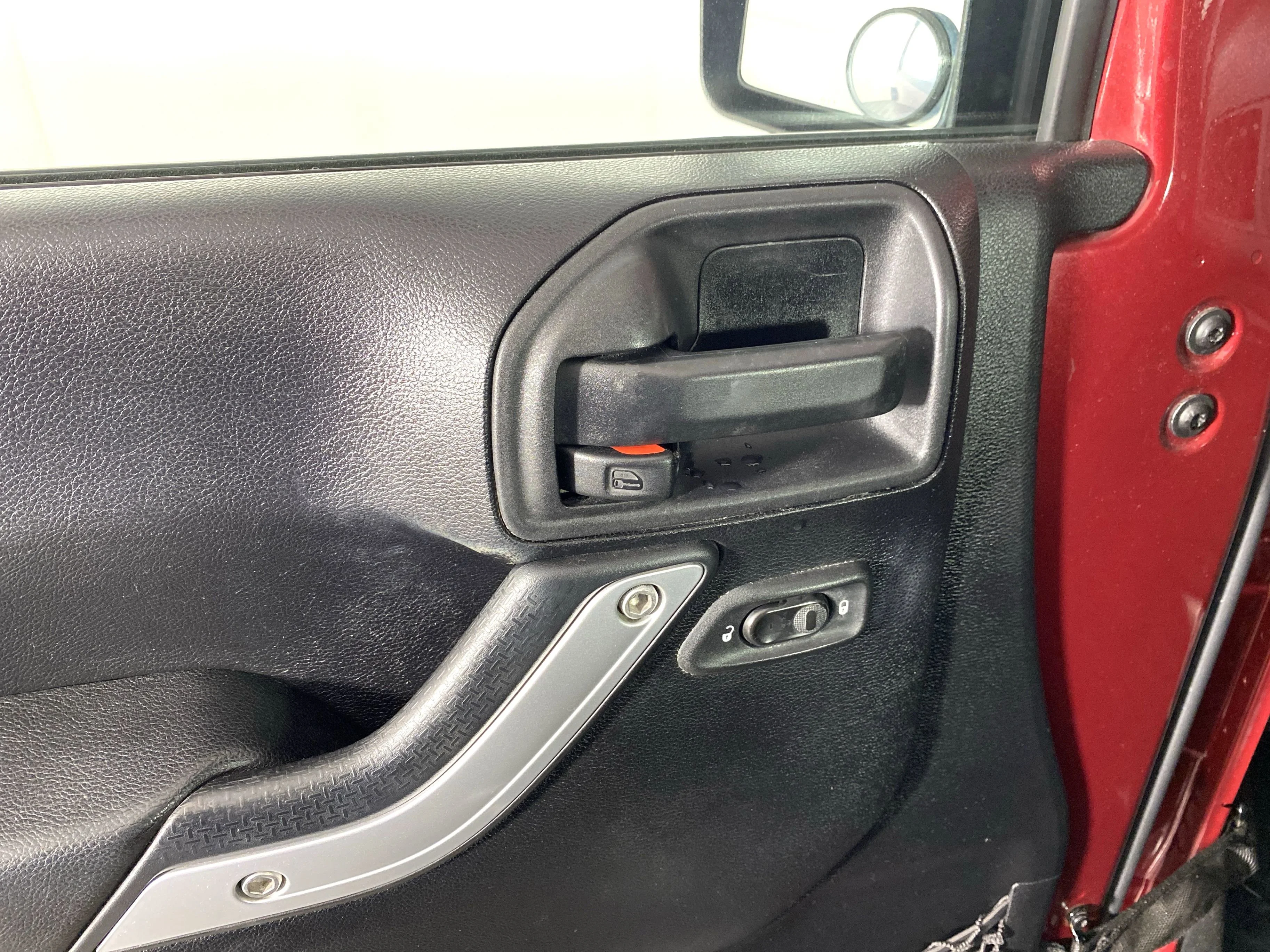 Used 2012 Deep Cherry Red Crystal Pearl Jeep Sahara image 13