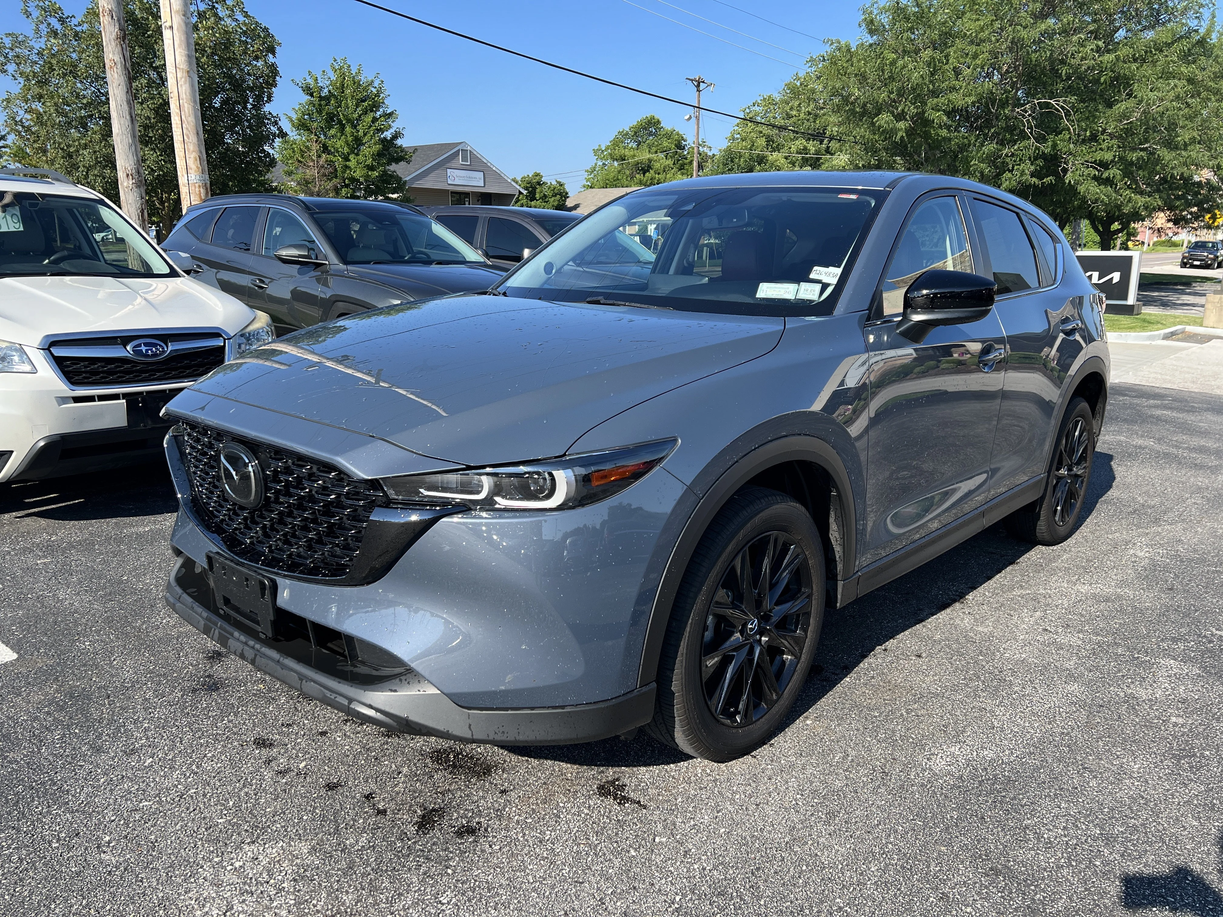 Used 2023 Polymetal Gray Mazda 2.5 S Carbon Edition image 4