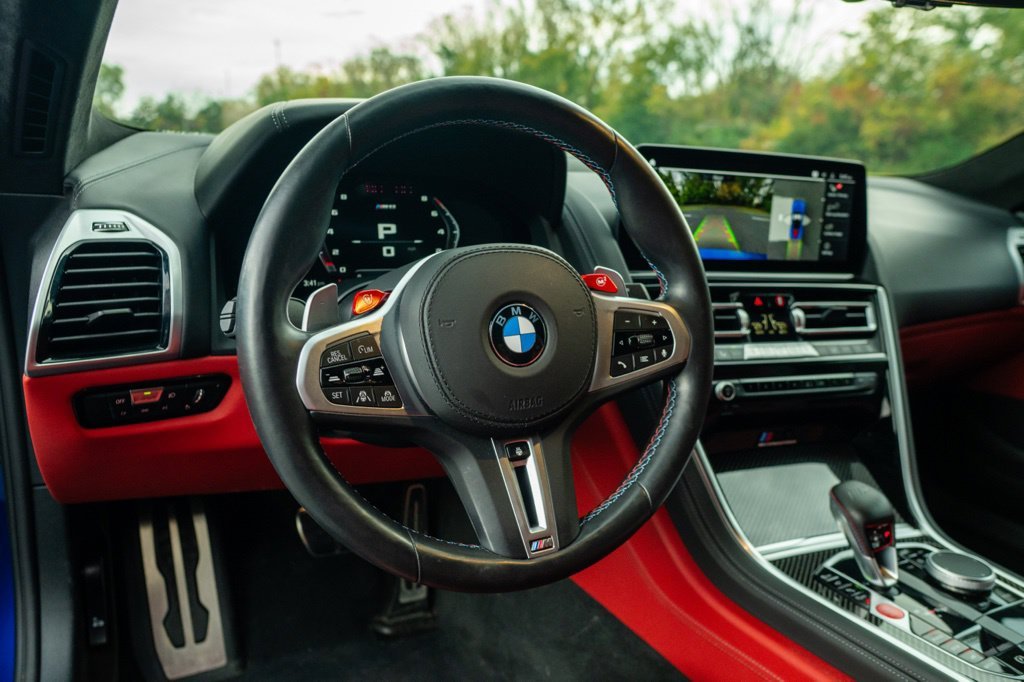 Used 2025 Marina Bay Blue Metallic BMW Competition image 29