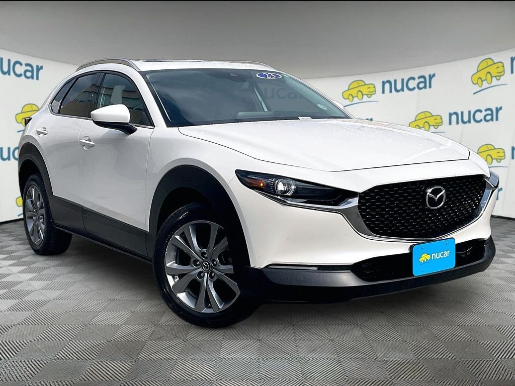 Used 2023 Snowflake White Pearl Mica Mazda 2.5 S Premium Package image 1