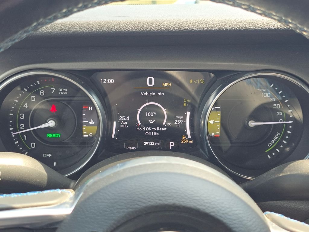 Used 2023 Yellow Jeep Rubicon 4xe image 23