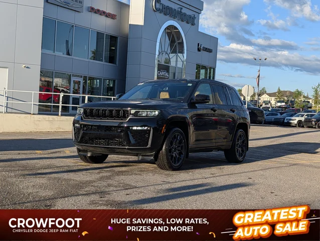 2026 Jeep Grand Cherokee Summit - - 4x4 - Advanced ProTech Group IV - Palermo Leather Seats - Head-Up Display & More!