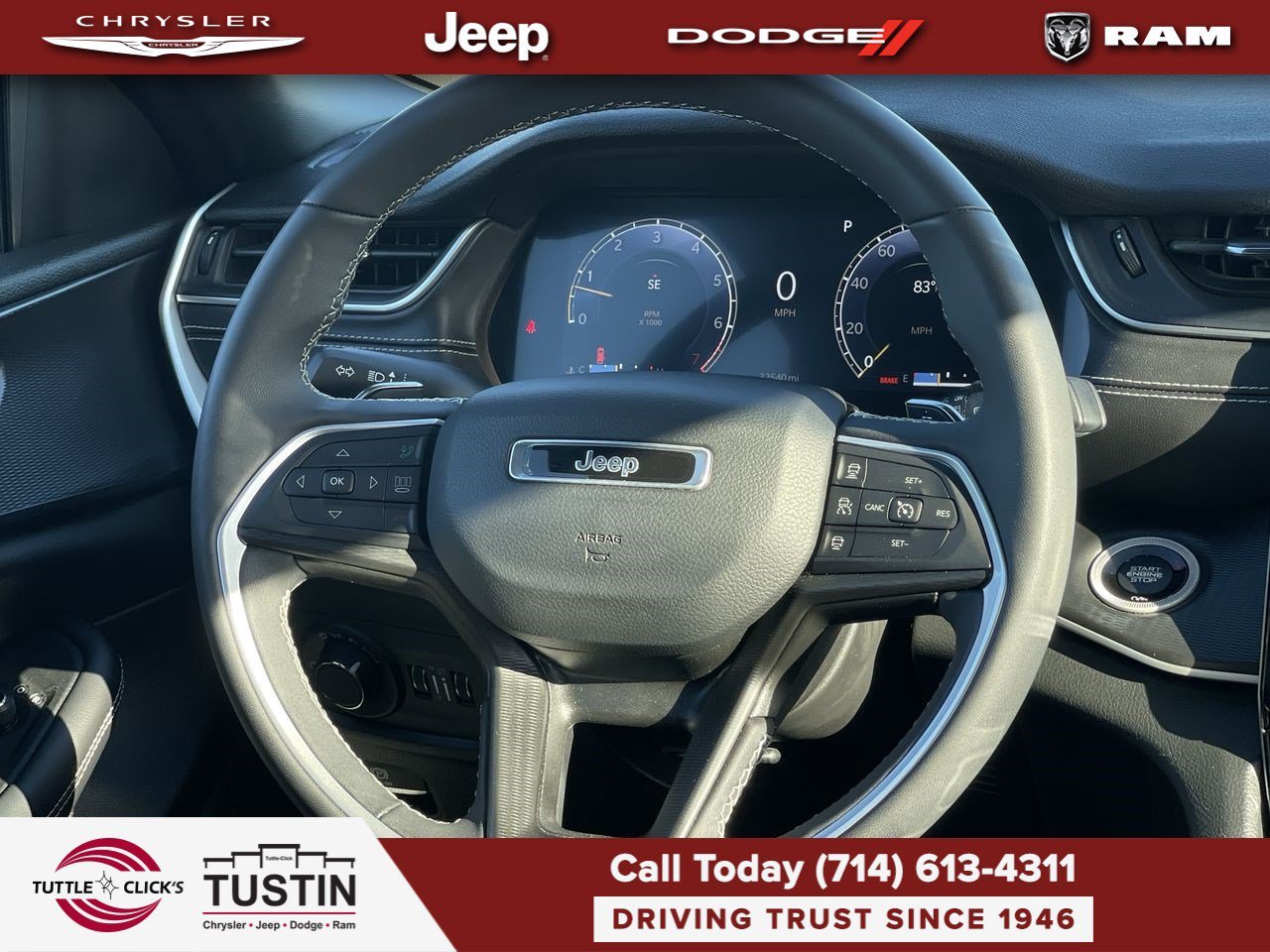 Used 2023 Bright White Clearcoat Jeep Altitude image 24