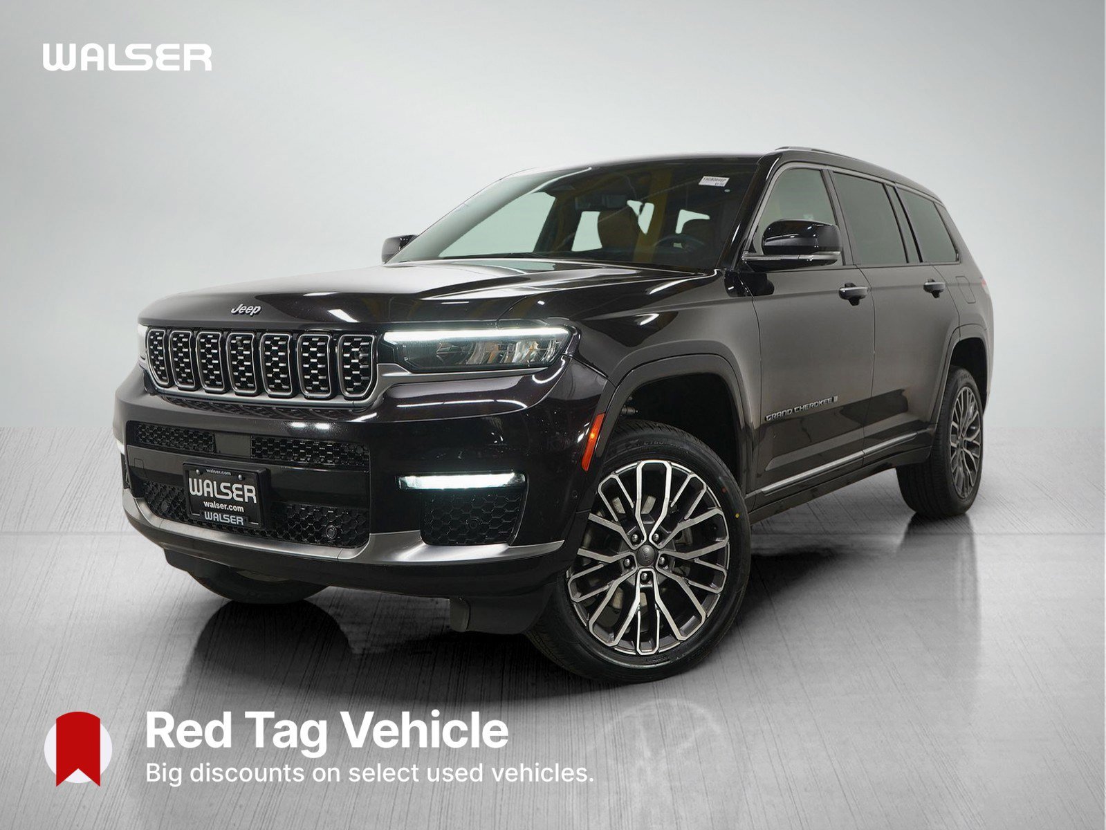 Used 2022 Ember Pearlcoat Jeep Summit image 1