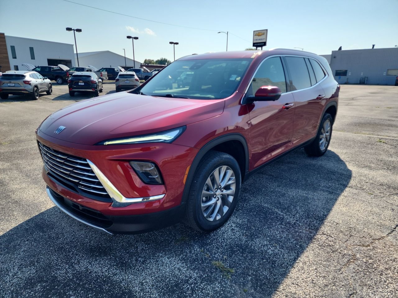 Used 2025 Cherry Red Tintcoat Buick Preferred image 4