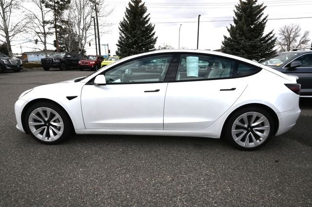 Used 2021 Tesla Model 3 Base with VIN 5YJ3E1EB7MF862492 for sale in Bozeman, MT