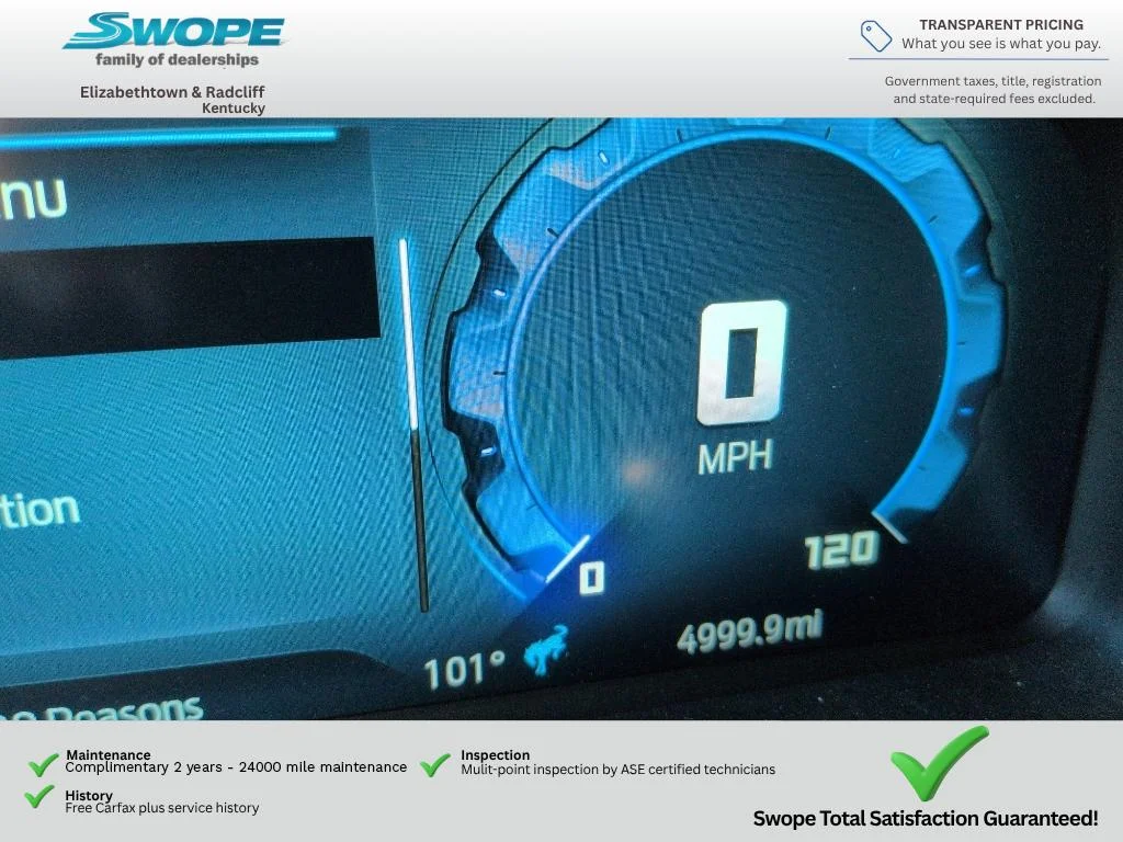 Used 2025 Azure / Gray Metallic Ford Big Bend image 24