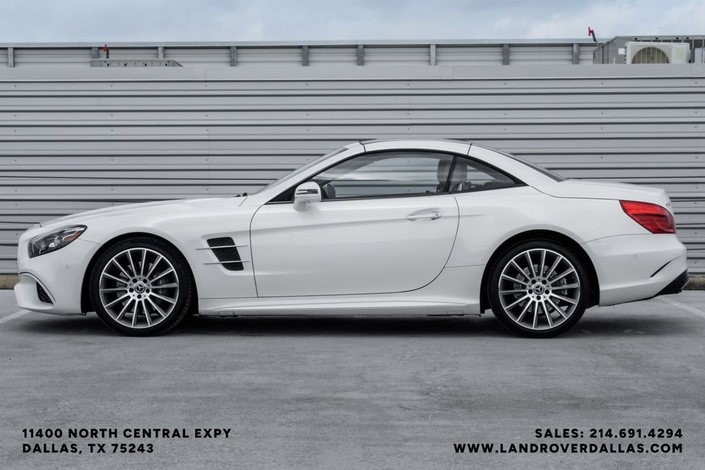 Used 2018 White Mercedes-Benz SL 550 image 13
