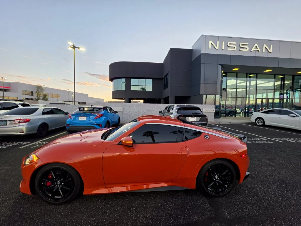 Certified Used 2024 Orange Nissan Performance image 8