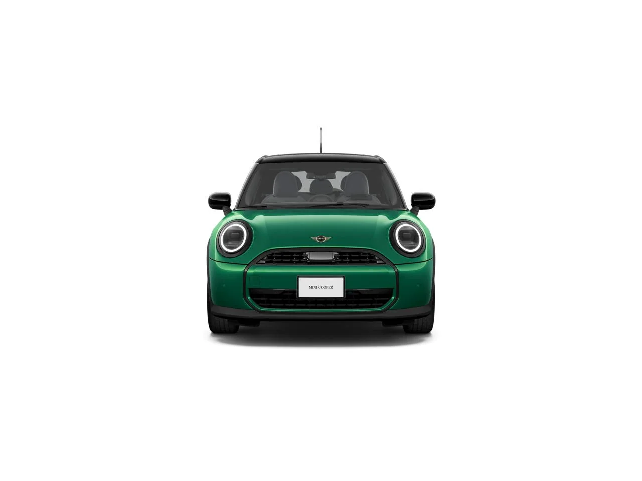 New 2027 British Racing Green IV Metallic MINI SIGNATURE PLUS image 2