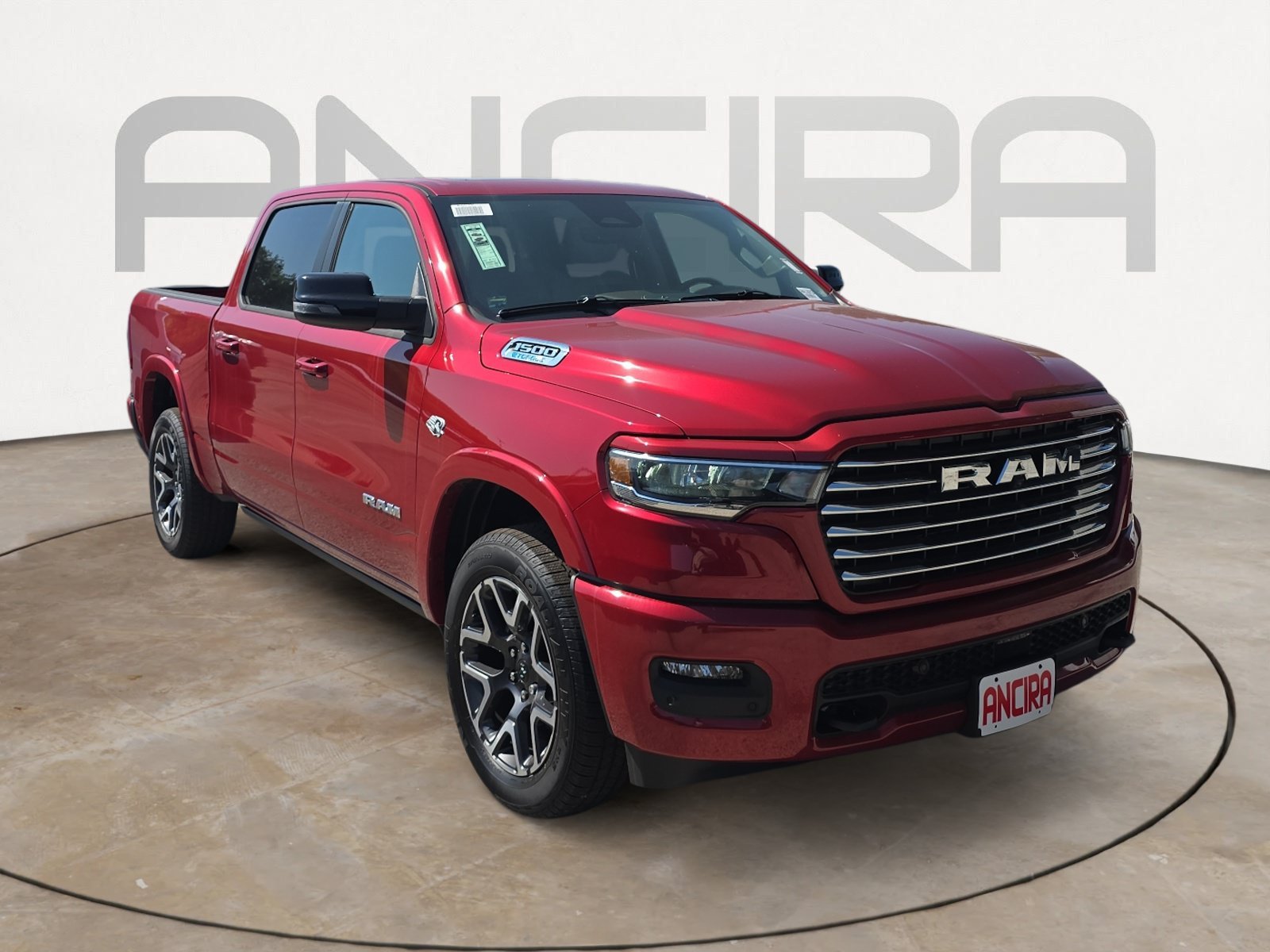 New 2026 Molten Red Pearlcoat RAM Laramie image 4