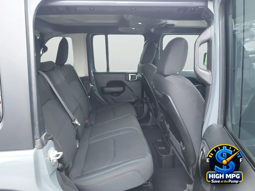 Used 2024 Gray Jeep Rubicon 4xe image 26