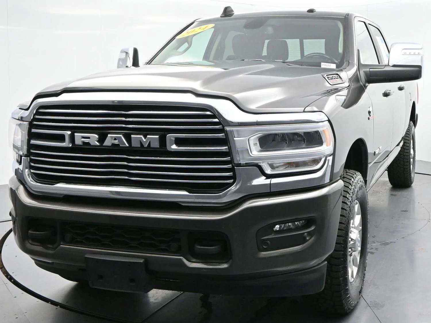 Used 2024 Granite Crystal Metallic Clearcoat Ram Laramie image 3