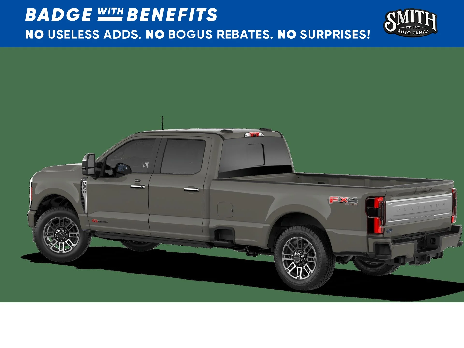 New 2027 Marsh Gray Metallic Ford F-350® Platinum® image 3