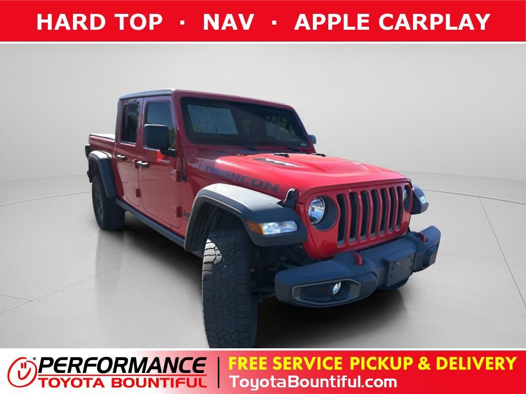 Used 2022 Firecracker Red Clearcoat Jeep Rubicon image 1
