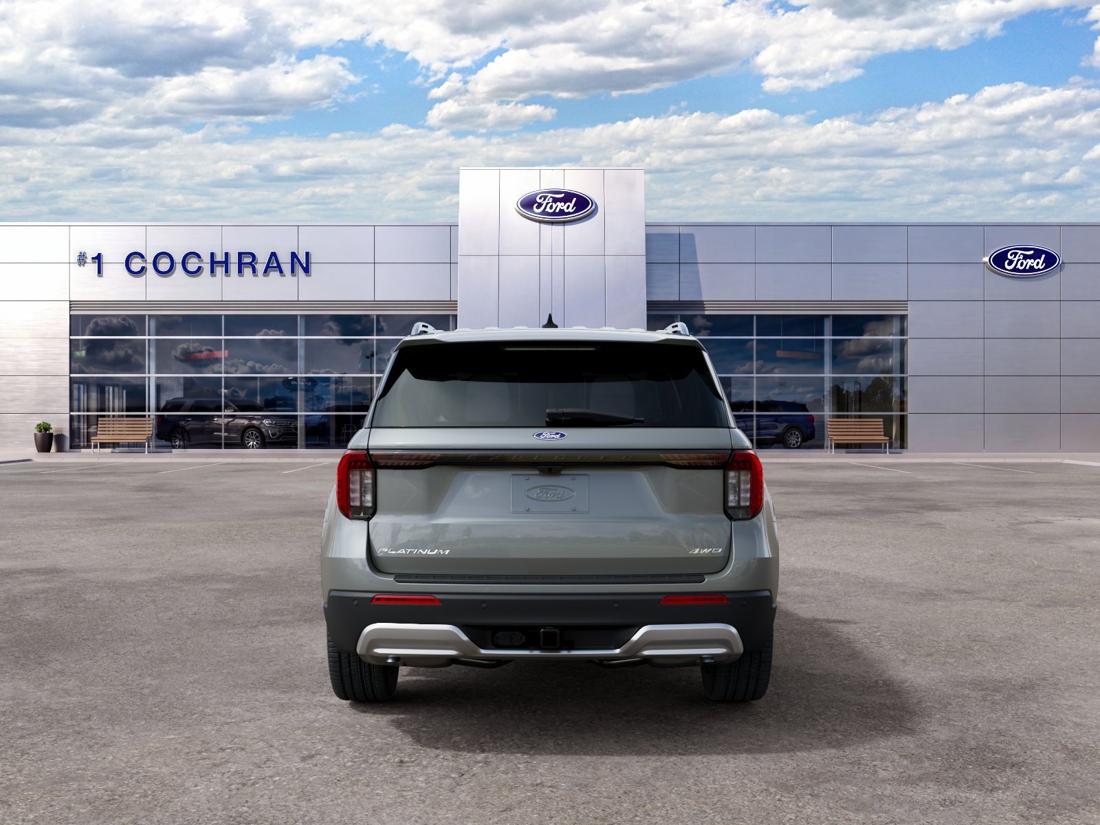 New 2027 Avalanche Gray Ford Platinum image 7