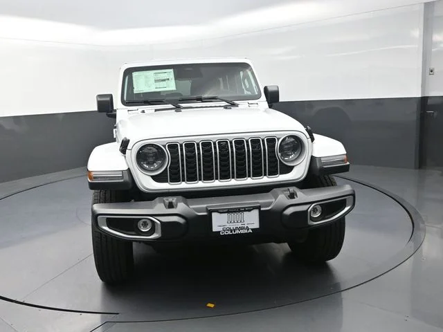New 2026 Bright White Clear-Coat Exterior Paint Jeep Sahara image 4