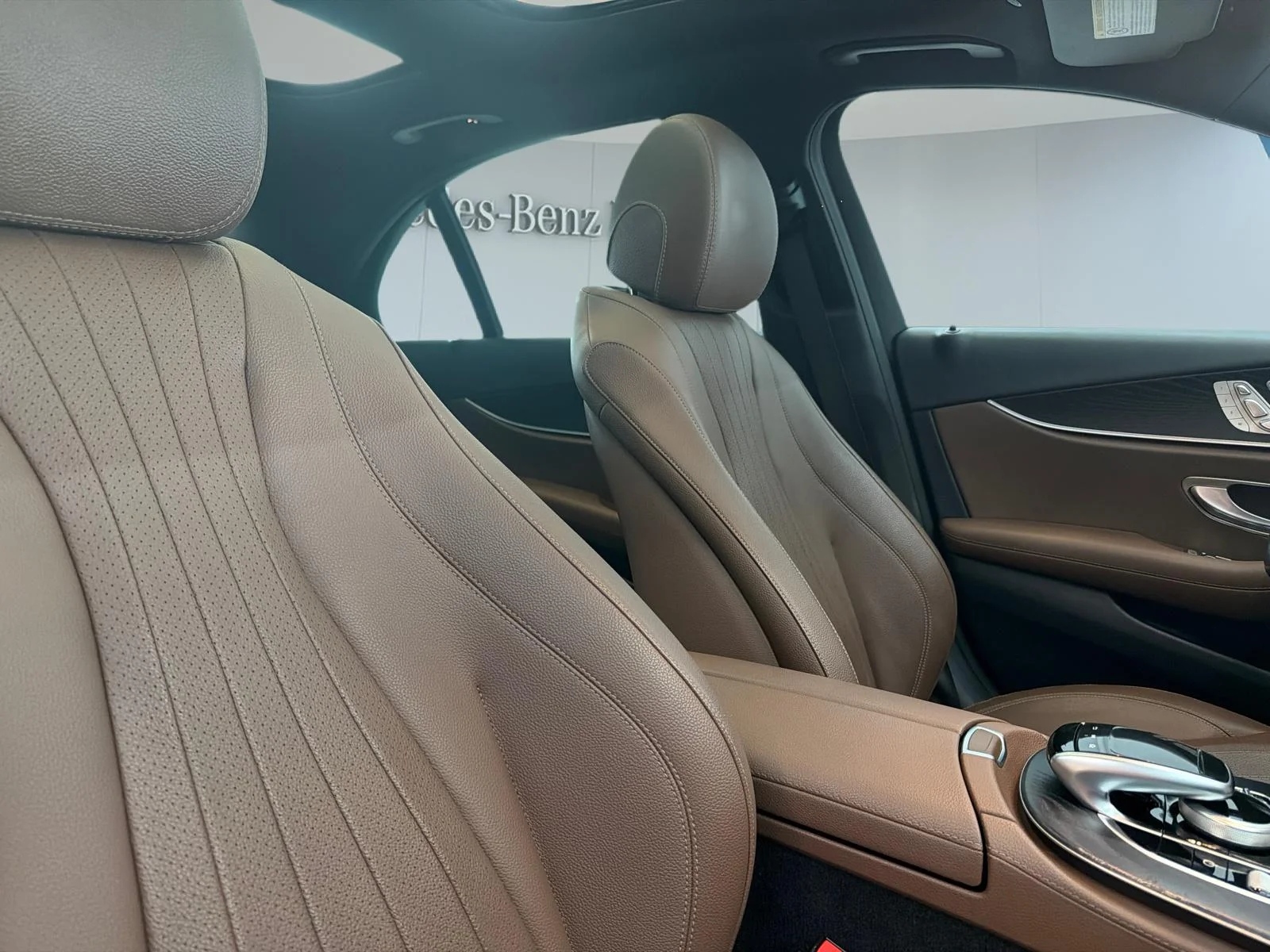 Used 2020 White Mercedes-Benz E 350 4MATIC Sedan image 3