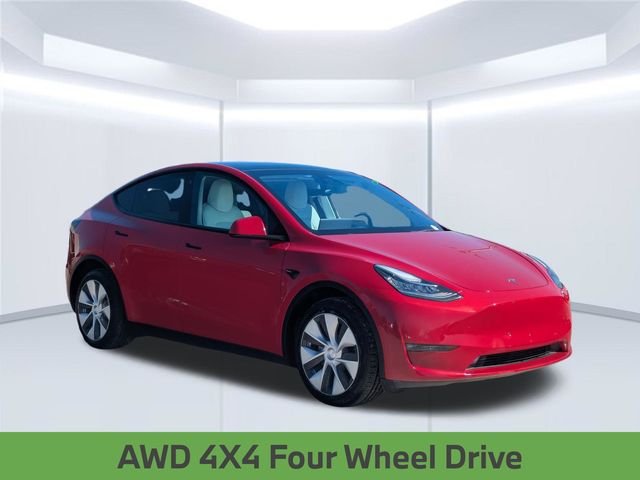 Used 2022 Red Tesla Long Range image 9
