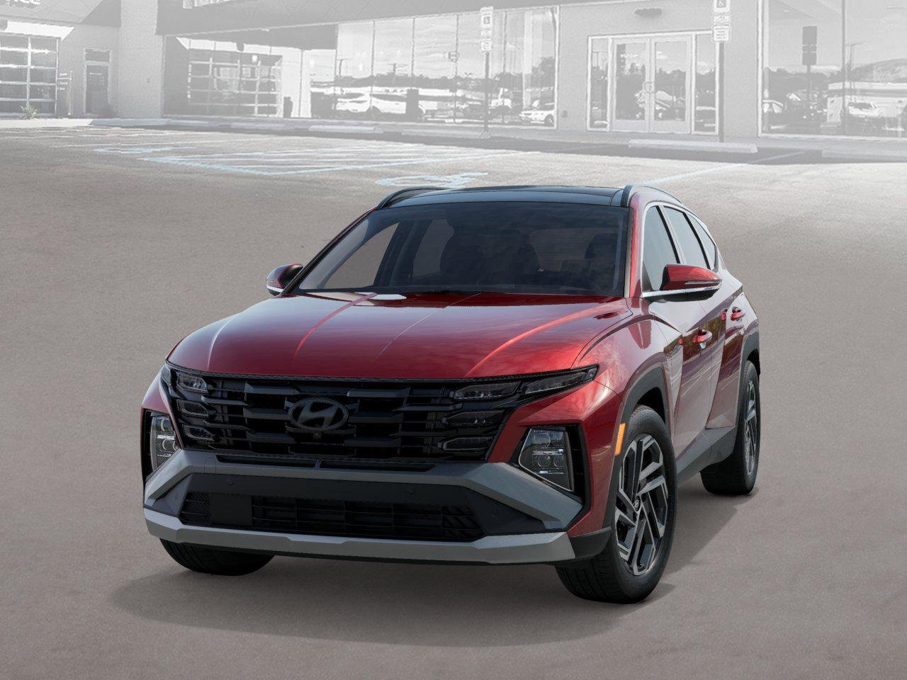 New 2026 Red Hyundai Limited AWD image 6