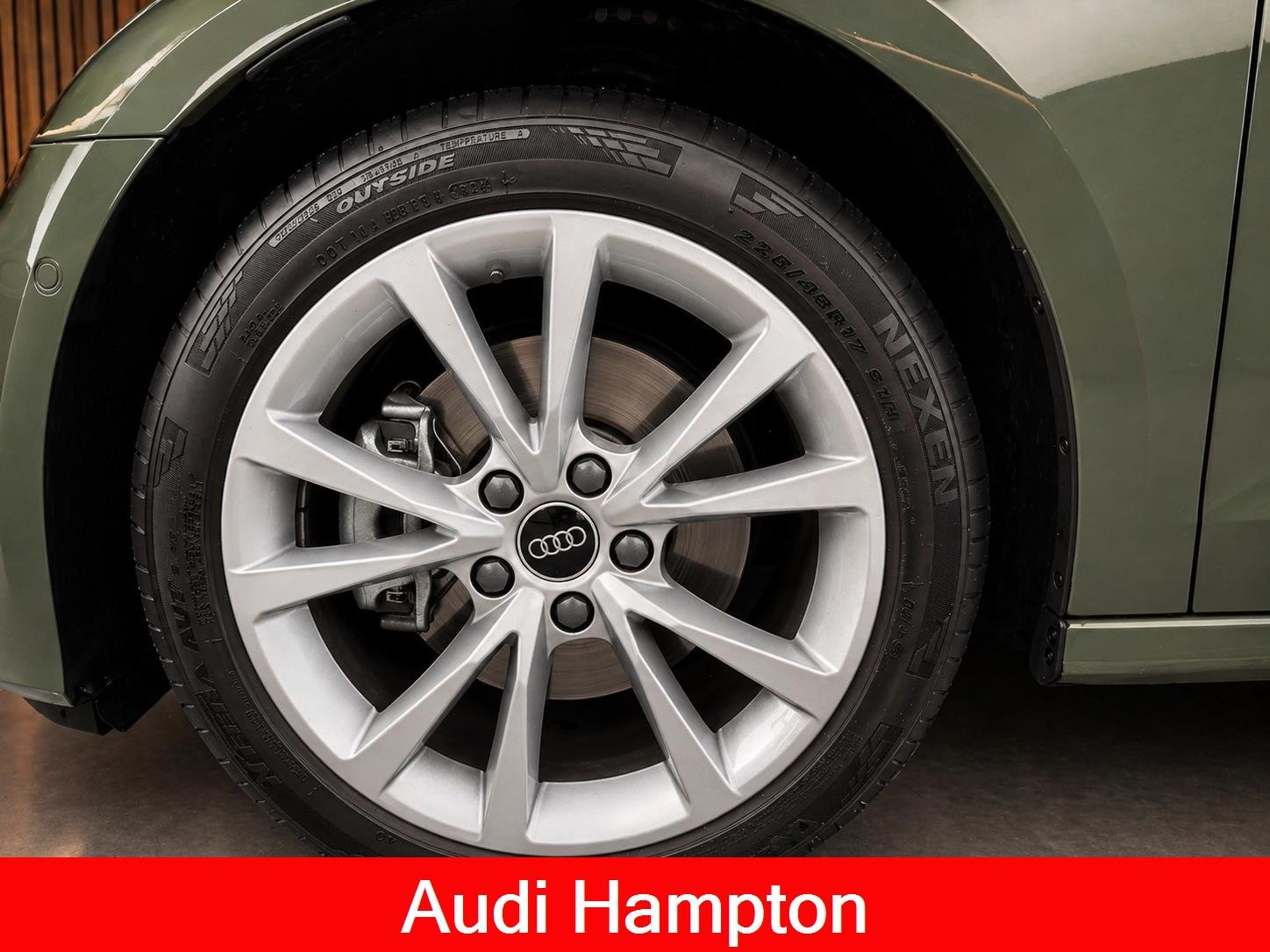 Used 2025 District Green Metallic Audi Premium Plus image 5