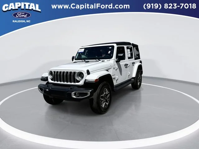 Used 2024 White Jeep Sahara image 4
