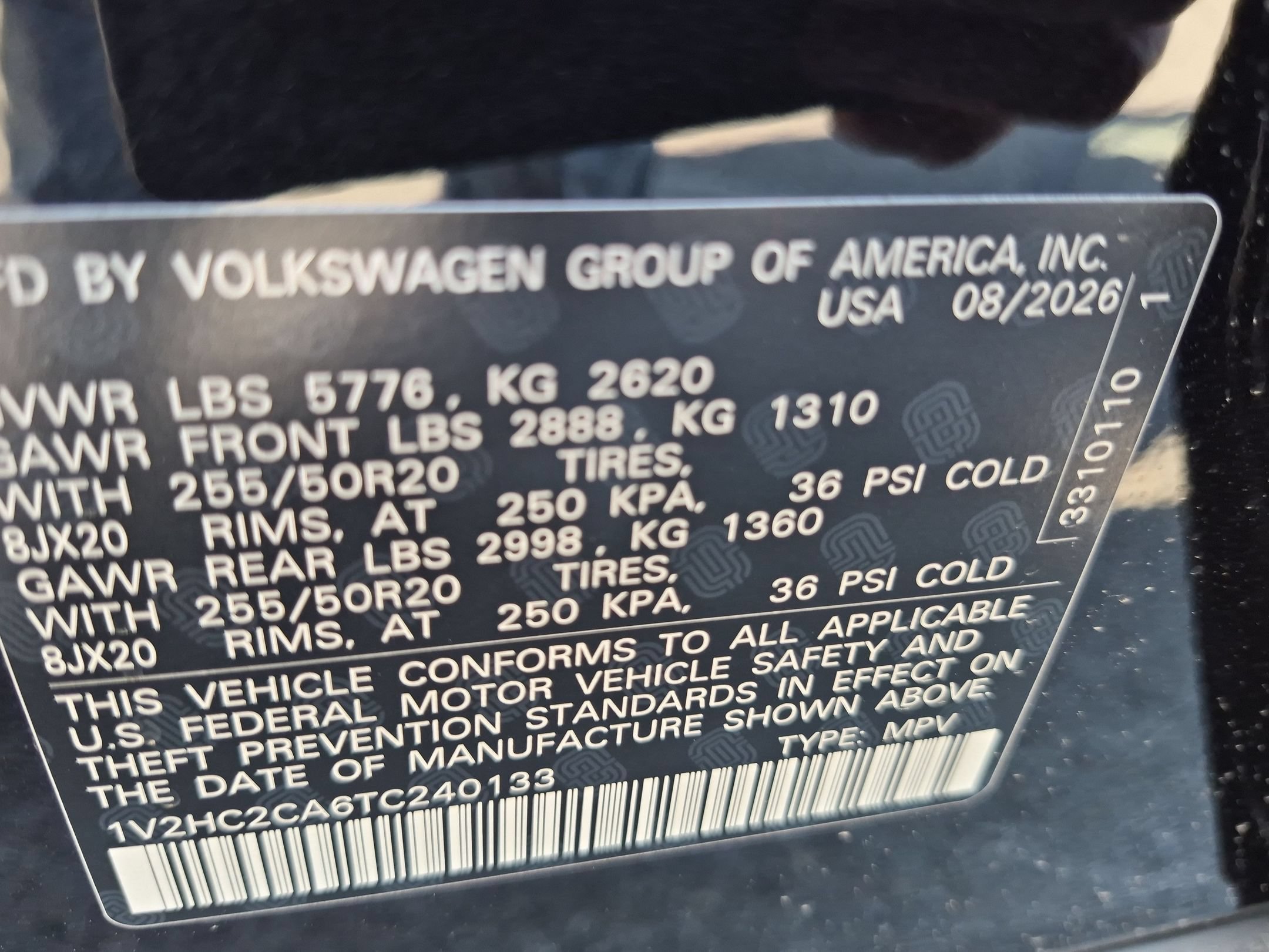 New 2026 Deep Black Pearl Volkswagen 2.0T SE w/Technology image 16