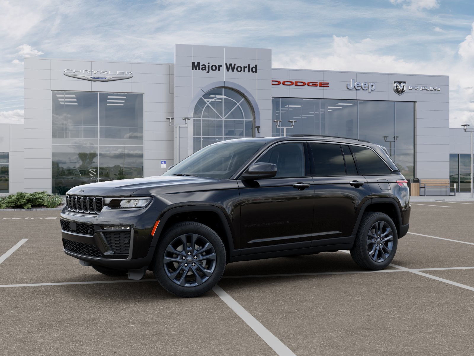 New 2026 Diamond Black Crystal Pearlcoat Jeep 85th Anniversary Edition image 42