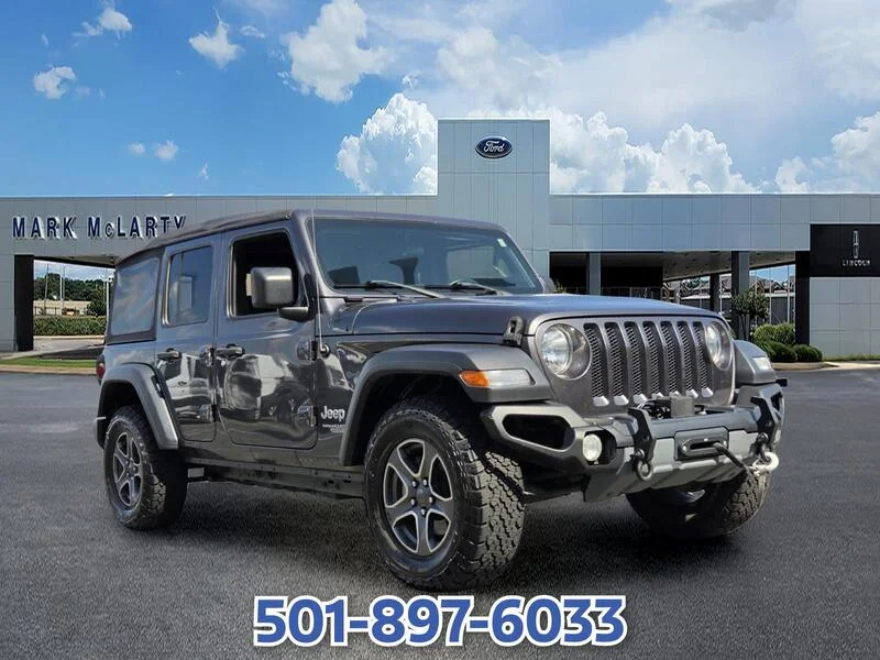 Used 2018 Crystal Metallic JEEP SPORT S 4X4 image 7