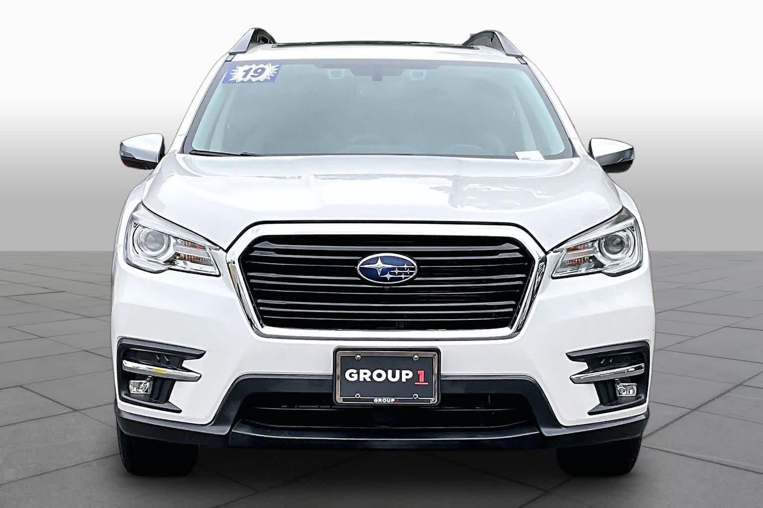 Used 2019 Crystal White Pearl Subaru Touring image 4