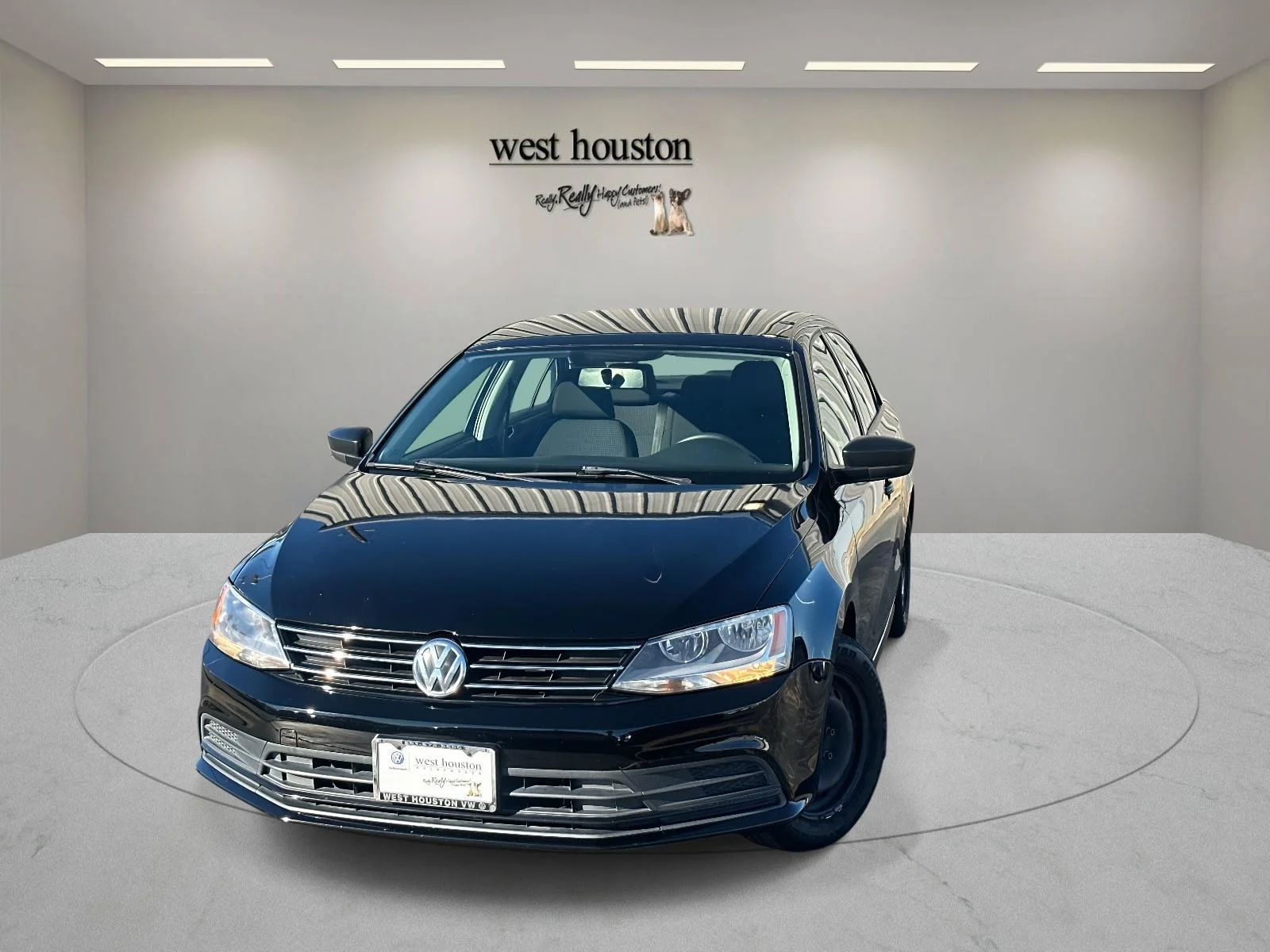 Used 2015 Black Volkswagen 4dr Auto 2.0L S image 1