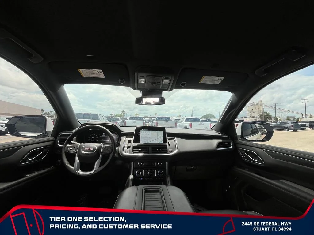 Used 2024 White Frost Tricoat GMC SLT image 15