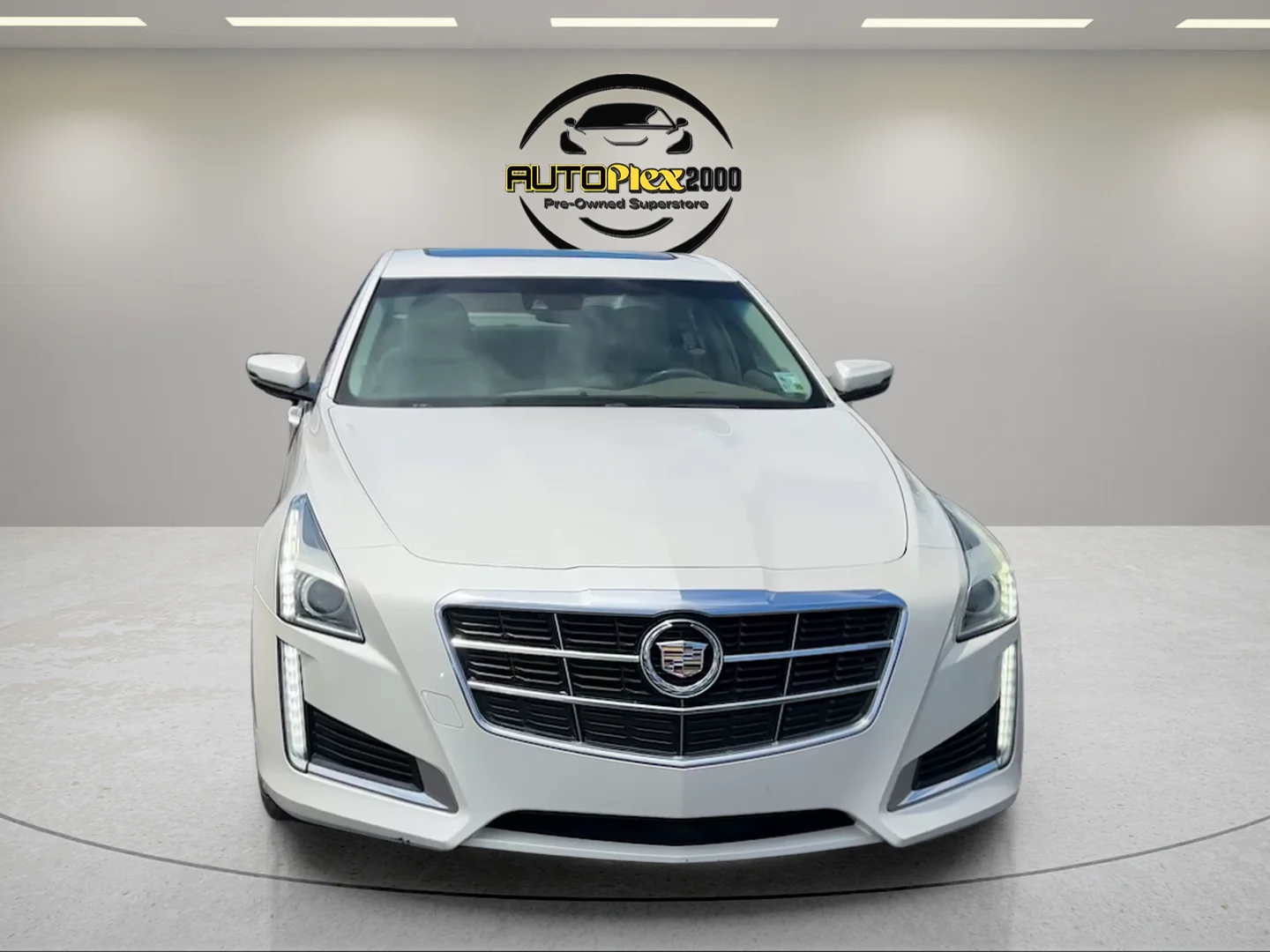 Used 2014 White Cadillac 2.0L Turbo Luxury image 2