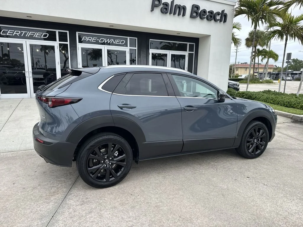 Used 2023 Gray Metallic Mazda 2.5 S Carbon Edition image 4