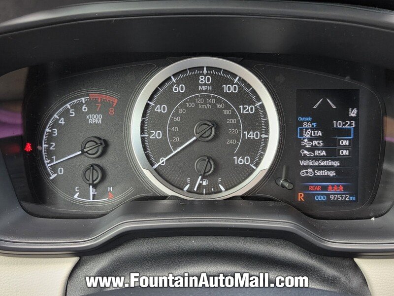 Used 2020 Blizzard Pearl TOYOTA LE CVT image 21