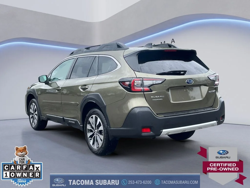 Certified Used 2025 Green Subaru Limited image 3