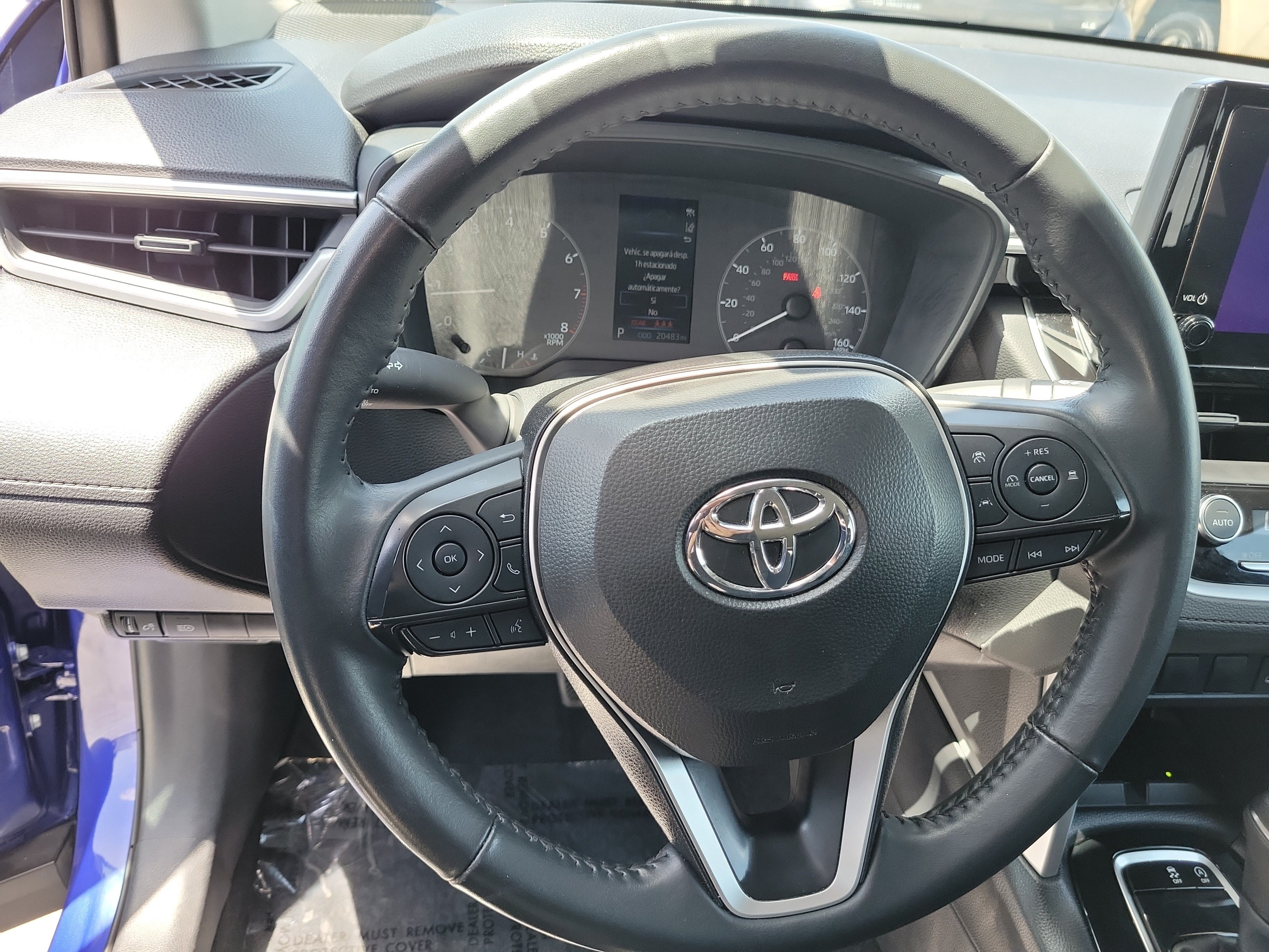 Used 2024 Blue Toyota LE image 24