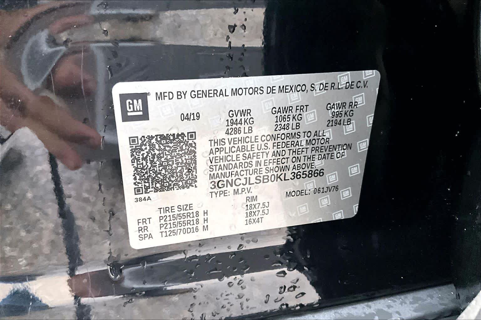 Used 2019 Mosaic Black Metallic Chevrolet LT image 30