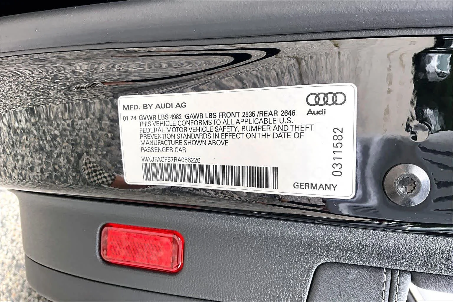 Certified Used 2024 Mythos Black Metallic Audi S line Premium Plus image 34
